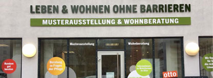 Eingang zur Musterausstellung des PiA e. V.